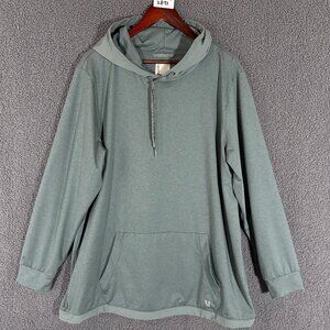 Vuori Sunday Element Pullover Hoodie - Men's Size XL - Green